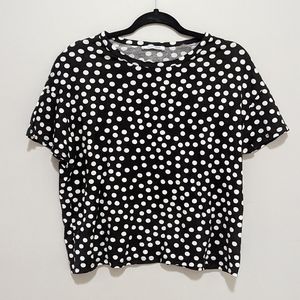 Zara cropped tee